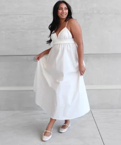 Roxana Pearl Ballet Flats Ivory Satin