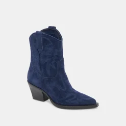 Runa Boots Royal Blue Suede