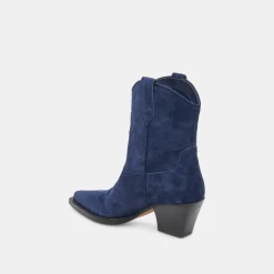 Runa Boots Royal Blue Suede