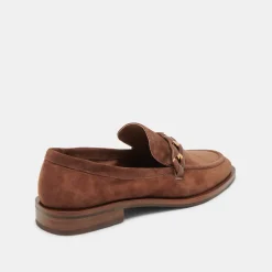 Sallie Flats Cocoa Suede