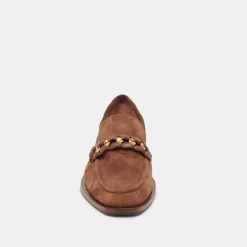 Sallie Flats Cocoa Suede