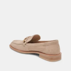 Sallie Flats Taupe Suede