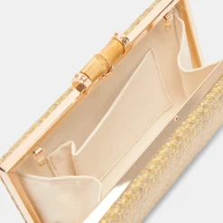 Sandy Clutch Natural Woven