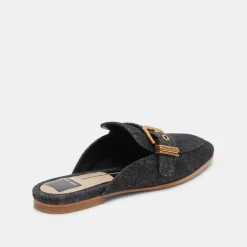 Santel Flats Carbon Denim