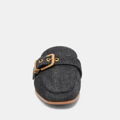 Santel Flats Carbon Denim