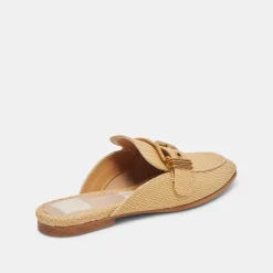 Santel Flats Honey Raffia