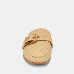 Santel Flats Honey Raffia