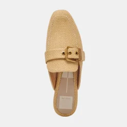 Santel Flats Honey Raffia