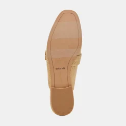 Santel Flats Honey Raffia