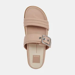 Shaila Sandals Cream Leather