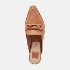 Sidon Flats Brown Leather
