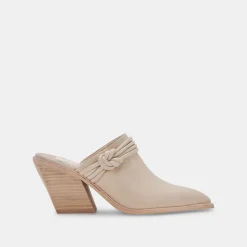 Sita Mules Sand Nubuck