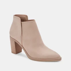 Spade Wide Booties Dune Nubuck