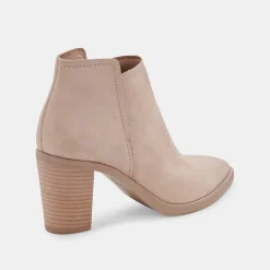 Spade Wide Booties Dune Nubuck