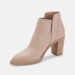 Spade Wide Booties Dune Nubuck
