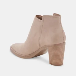 Spade Wide Booties Dune Nubuck