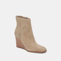 Susann Booties Almond Suede