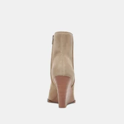 Susann Booties Almond Suede