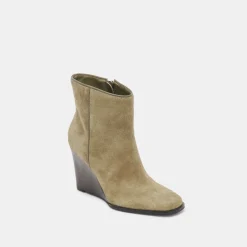 Susann Booties Moss Suede
