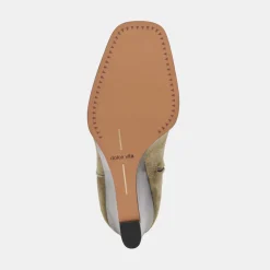 Susann Booties Moss Suede