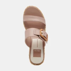 Thorin Wedges Cafe Leather