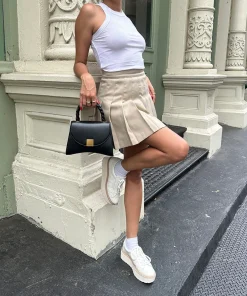 Tiger Sneakers White Leather