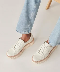 Tiger Sneakers White Leather