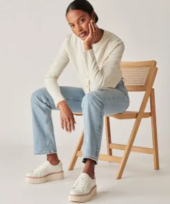 Tiger Sneakers White Leather