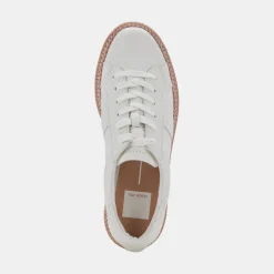 Tiger Sneakers White Leather