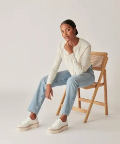 Tiger Sneakers White Leather