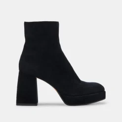 Ulyses Boots Black Suede