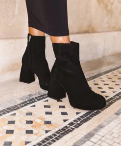 Ulyses Boots Black Suede
