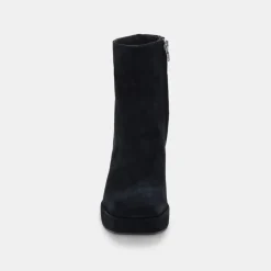 Ulyses Boots Black Suede