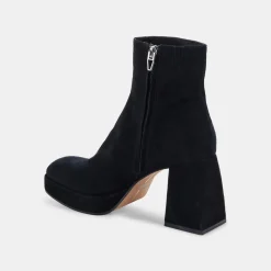 Ulyses Boots Black Suede