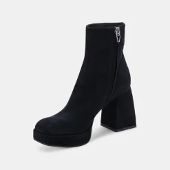 Ulyses Boots Black Suede