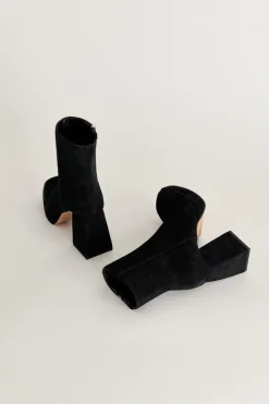 Ulyses Boots Black Suede