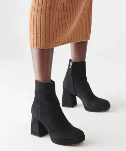 Ulyses Boots Black Suede