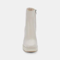 Ulyses Boots Ivory Leather