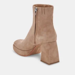 Ulyses Boots Mushroom Suede
