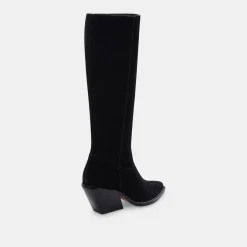 Varian Boots Black Suede