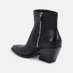 Volli Boots Black Leather