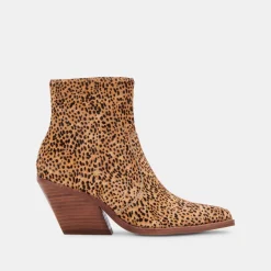 Volli Boots Leopard Calf Hair