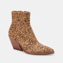 Volli Boots Leopard Calf Hair