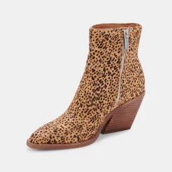Volli Boots Leopard Calf Hair