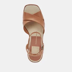 Wessi Heels Caramel Leather