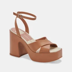 Wessi Heels Caramel Leather