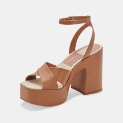 Wessi Heels Caramel Leather