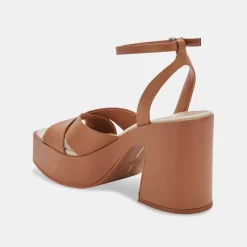 Wessi Heels Caramel Leather