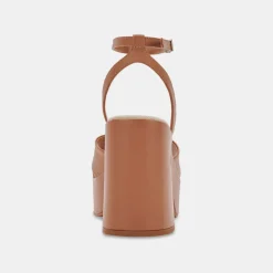 Wessi Heels Caramel Leather