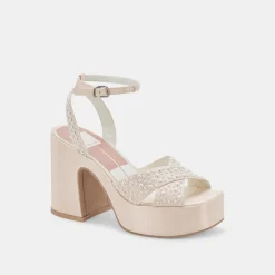 Wessi Pearl Heels Vanilla Pearls